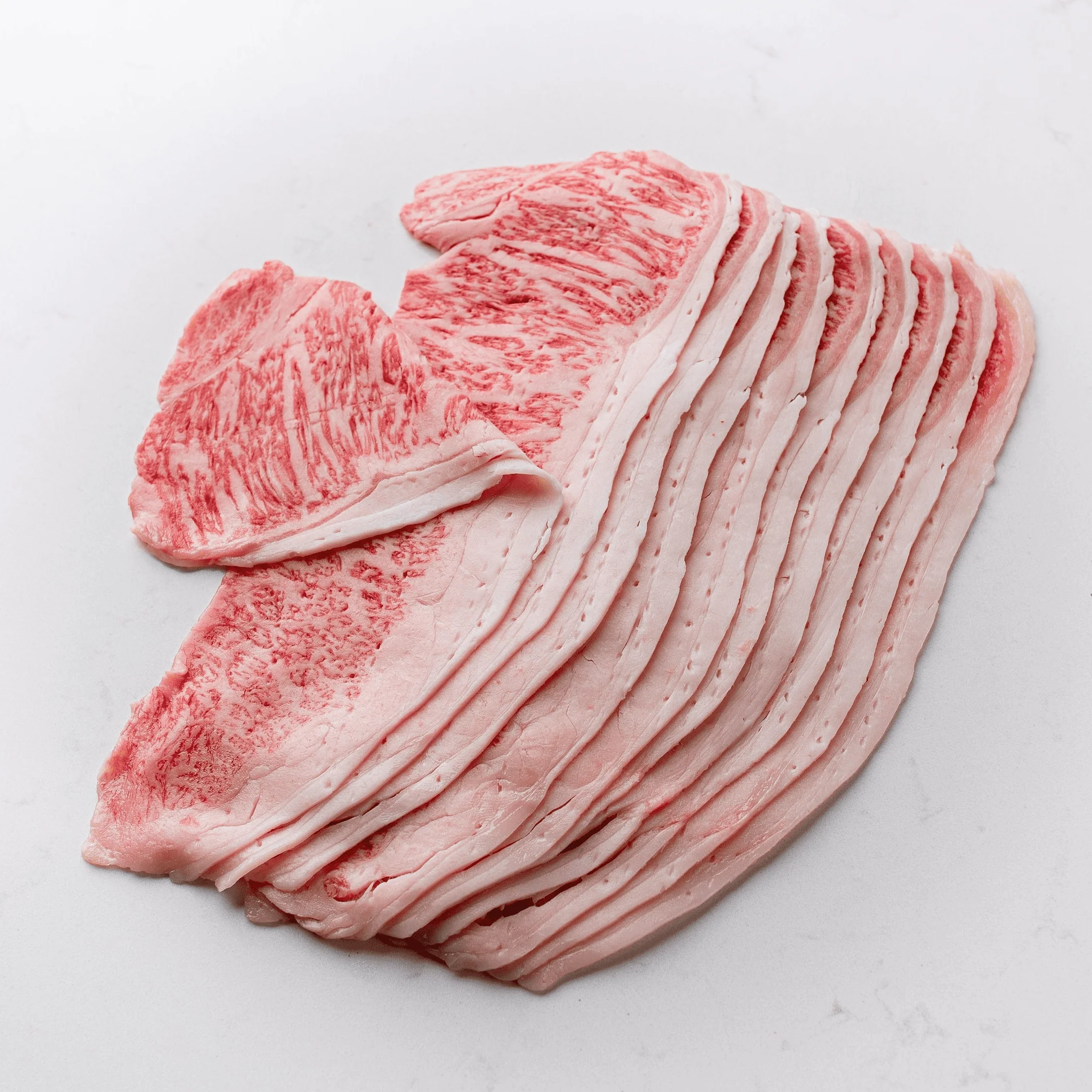 Kobe Certified Beef: Japanese Wagyu Shaved Striploin - Image 3